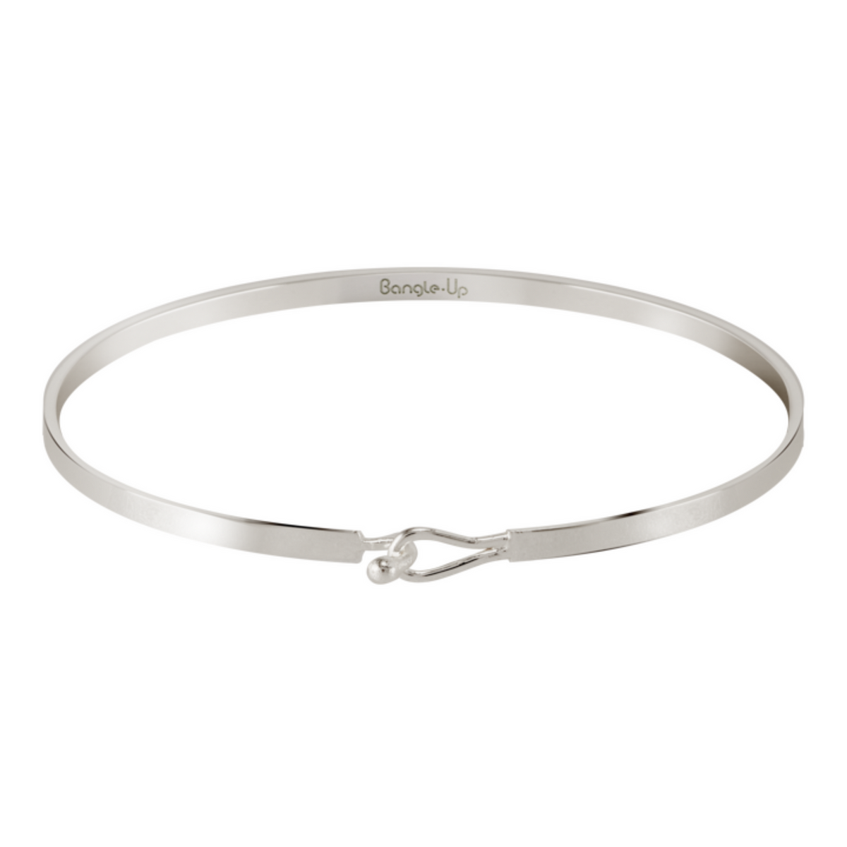 Lily armbånd belagt med rhodium fra Bangle Up · Niedziella & Friends