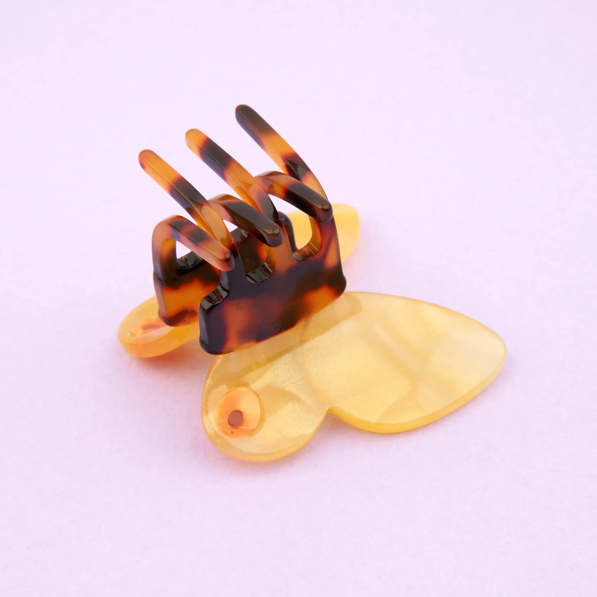 Hårspænde · Gul  mini-sommerfugl fra Coucou Suzette · Niedziella & Friends 