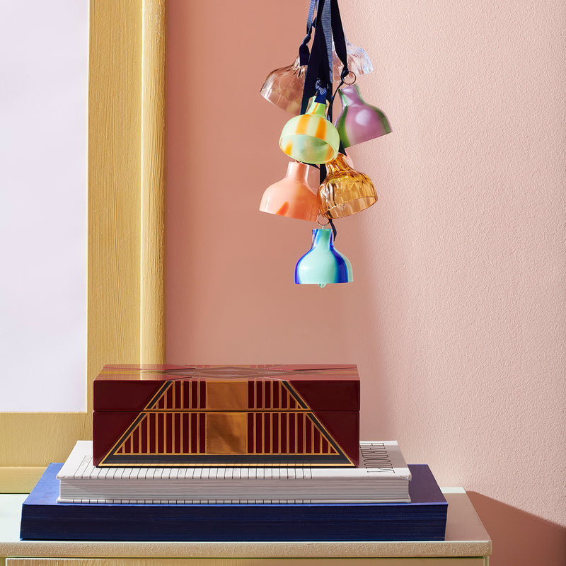 Moderne juleklokke i glas fra Kodanska · Niedziella & Friends