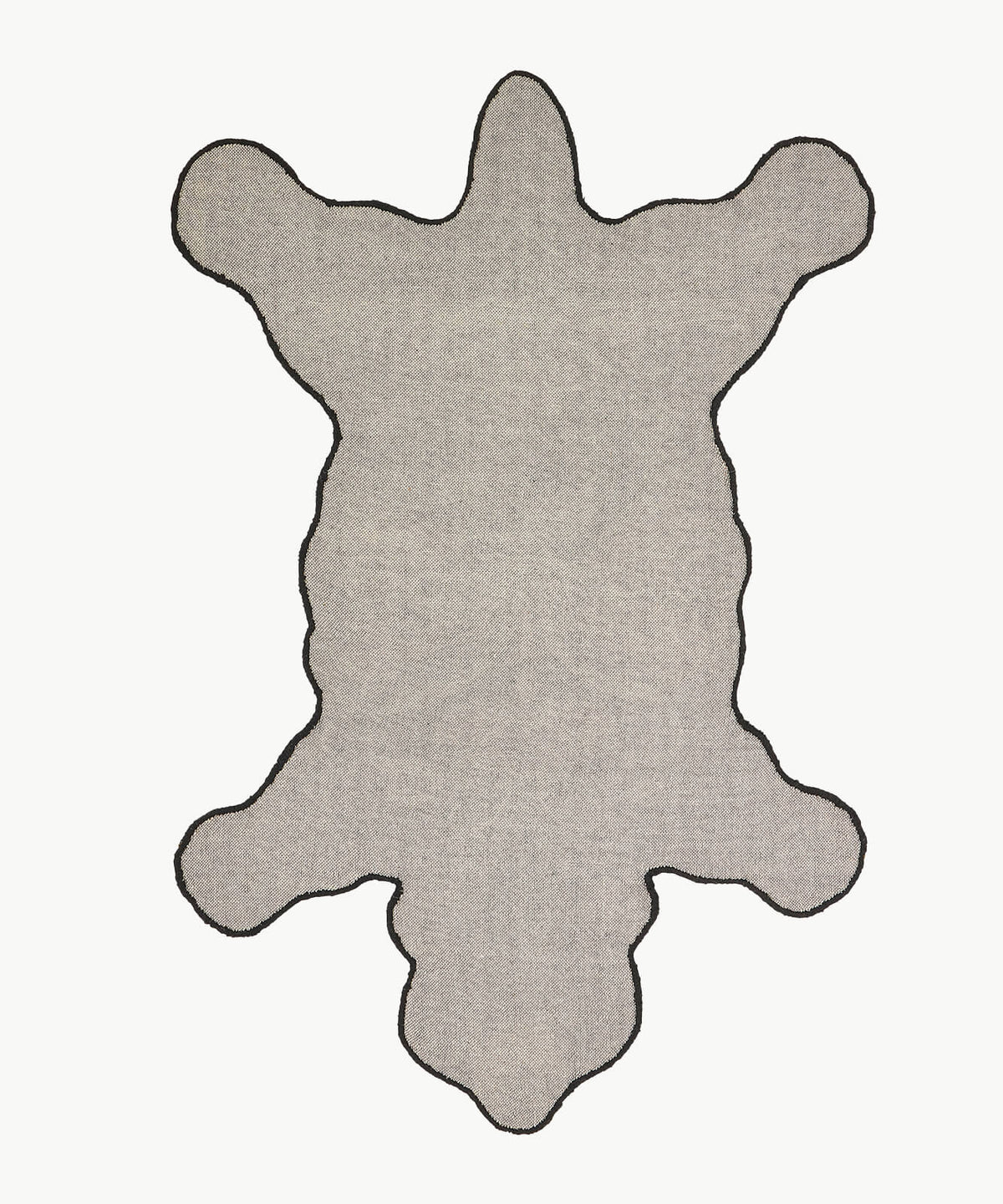 Håndlavet tæppe i uld | Tapis Amis · Bjørn med blomster fra Doing Goods | Niedziella & Friends