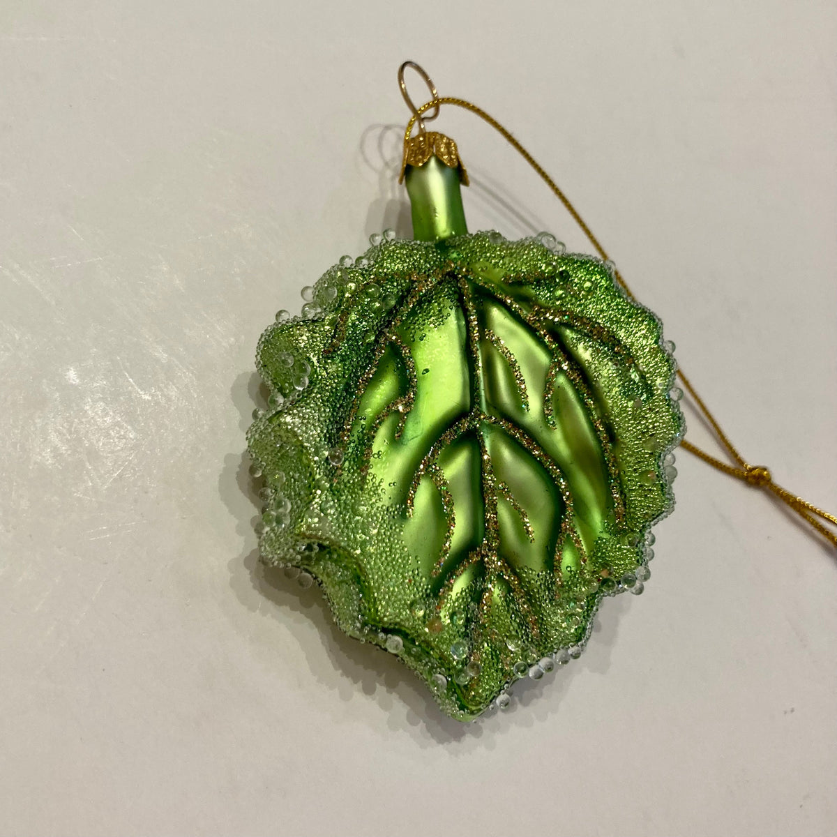 Julekugle i glas · Poppelblad · Niedziella & Friends (7876487971044)