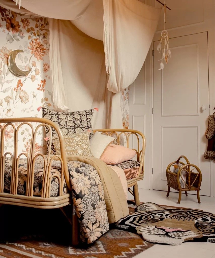 Håndlavet tæppe i uld | Tapis Amis Tigerhoved fra Doing Goods | Niedziella & Friends (6747198980250)