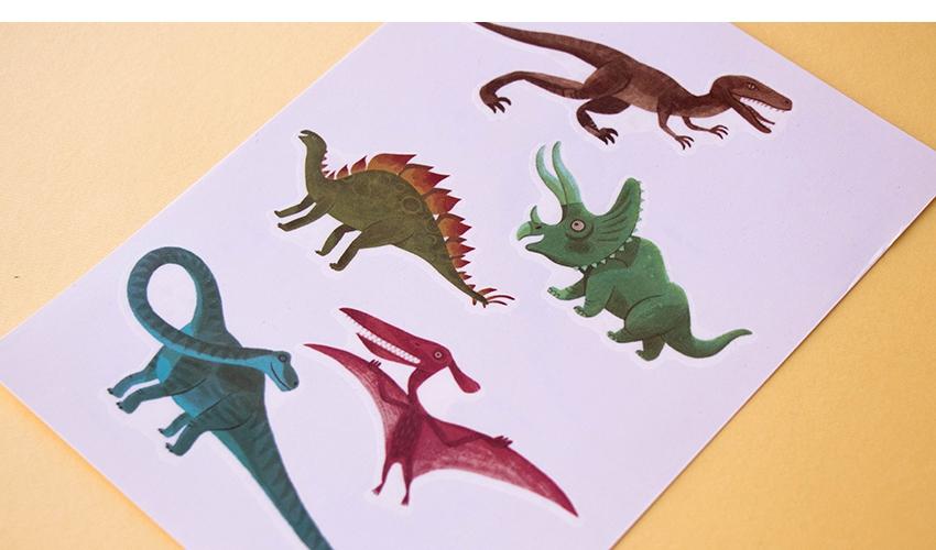 Børne-tattoveringer • Dinosaur (5347437576346)