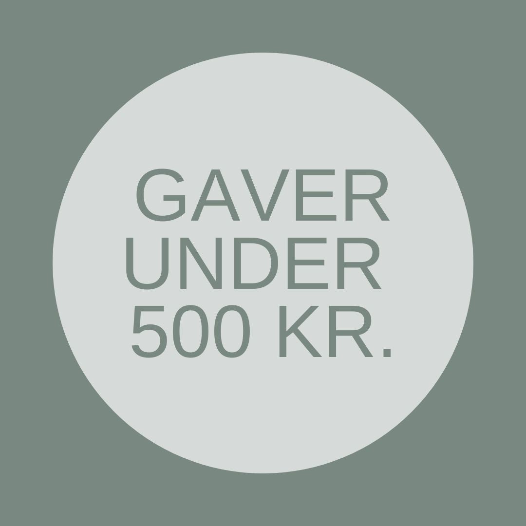 GAVER UNDER 500 KR.