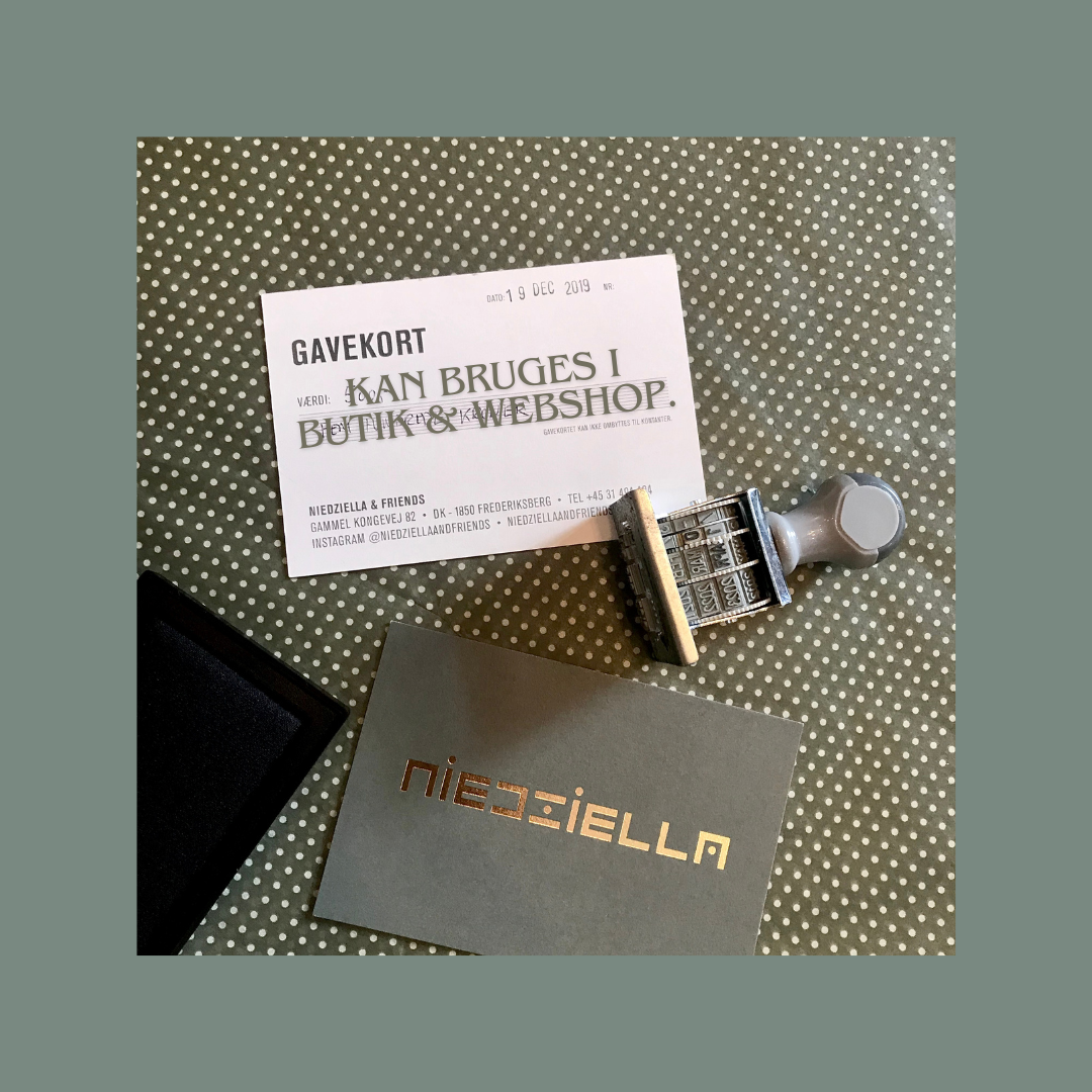 NIEDZIELLA & FRIENDS · GAVEKORT