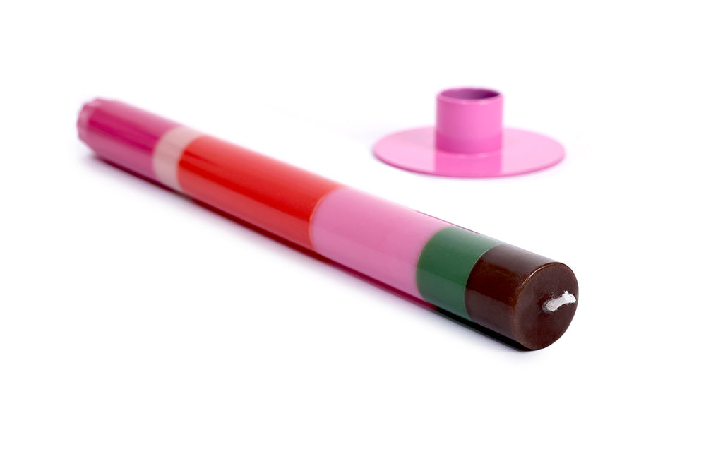 Grafisk julelys i ren stearin · Niedziella & Friends