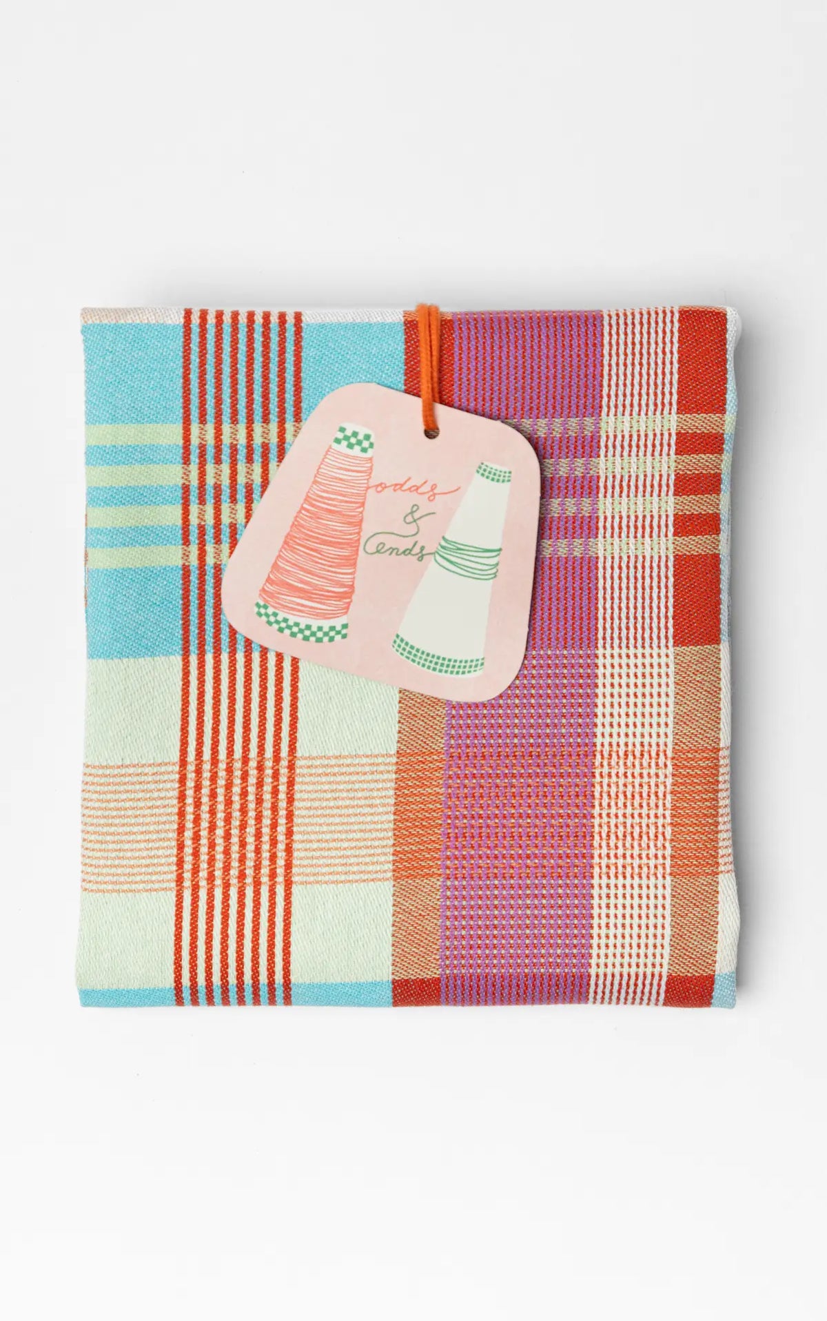 Bæredygtigt viskestykke med grafisk mønster i smukke farver · Lavet af garnrester fra tekstilindustrien · Designer af Foekje Fleur hos Niedziella & Friends