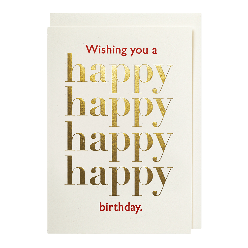 Wishing You A Happy Birthday • kort