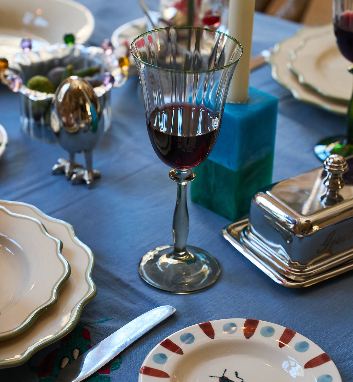Vinglas i krystal · Lily Optic fra Anna + Nina · Smukke glas til festlige lejligheder · Niedziella & Friends