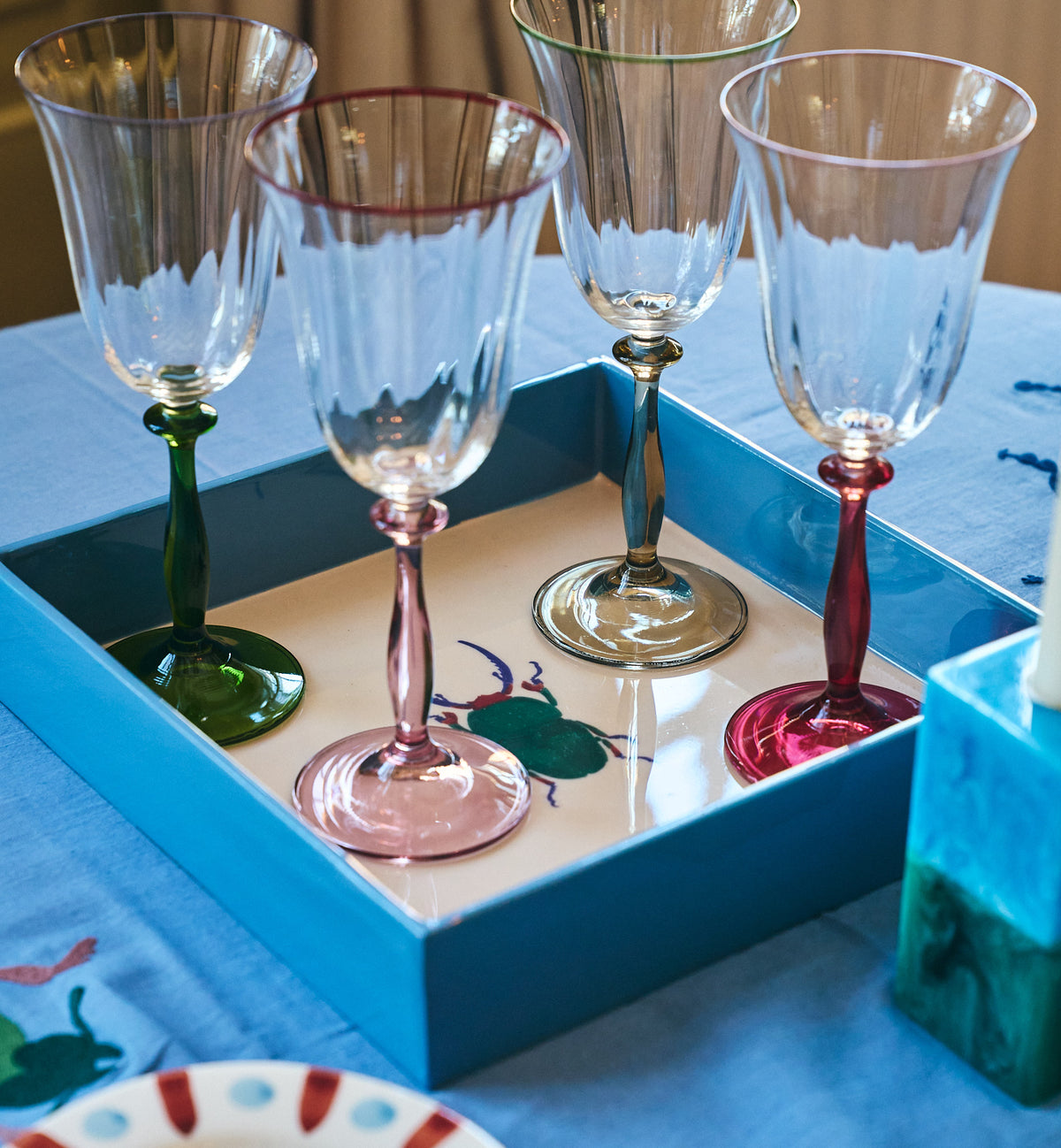 Vinglas i krystal fra Anna + Nina · Smukke glas til festlige lejligheder · Niedziella & Friends
