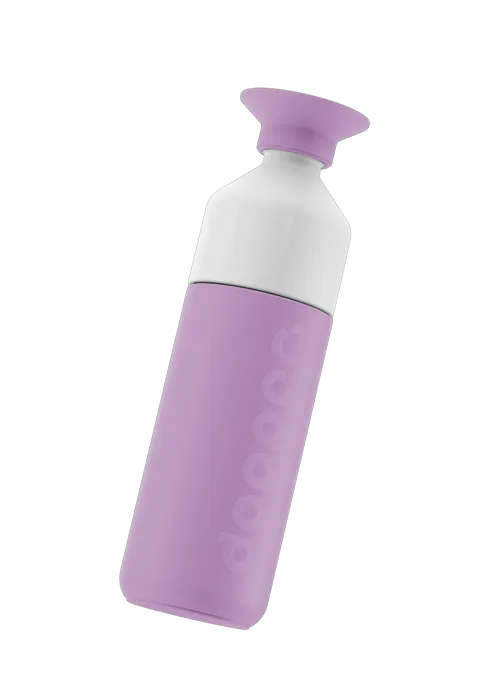 Prisvindende drikkedunk fra Dopper · throwback lilac · Lavet i 90% genanvendeligt, rustfrit stål · Niedziella & Friends
