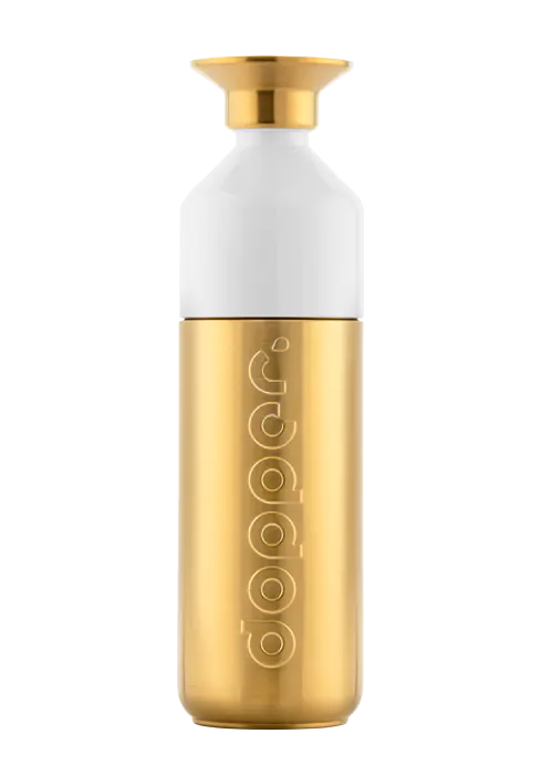 Prisvindende drikkedunk fra Dopper · Lavet i 90% genanvendeligt, rustfrit stål med PVD coating · Niedziella & Friends
