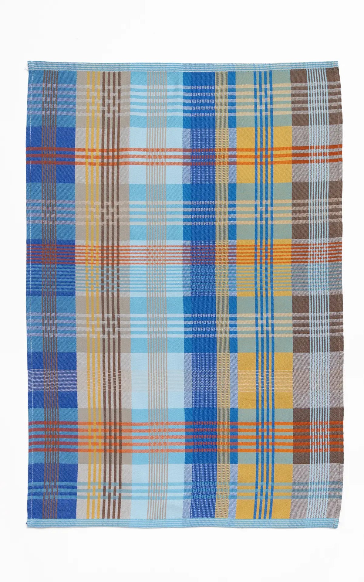 Bæredygtigt viskestykke med grafisk mønster i smukke farver · Lavet af garnrester fra tekstilindustrien · Designer af Foekje Fleur hos Niedziella & Friends