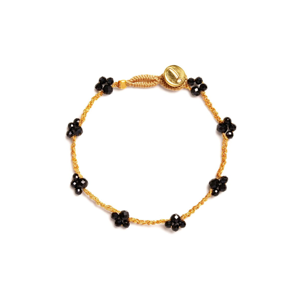Håndlavet armbånd · Pippy Paw I farven onyx fra IBU Jewels · hos Niedziella & Friends