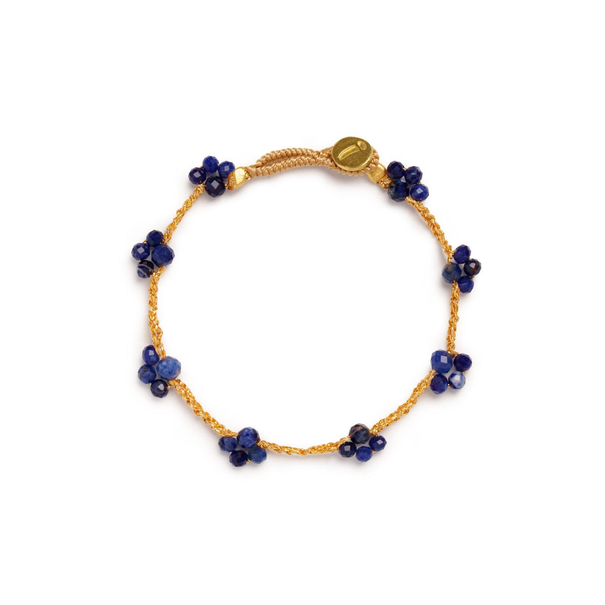 Håndlavet armbånd · Pippy Paw I farven blue sodalite fra IBU Jewels · hos Niedziella & Friends