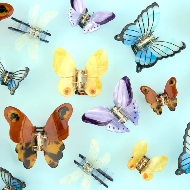 Hårspænde · Gul  sommerfugl fra Coucou Suzette · Niedziella & Friends 
