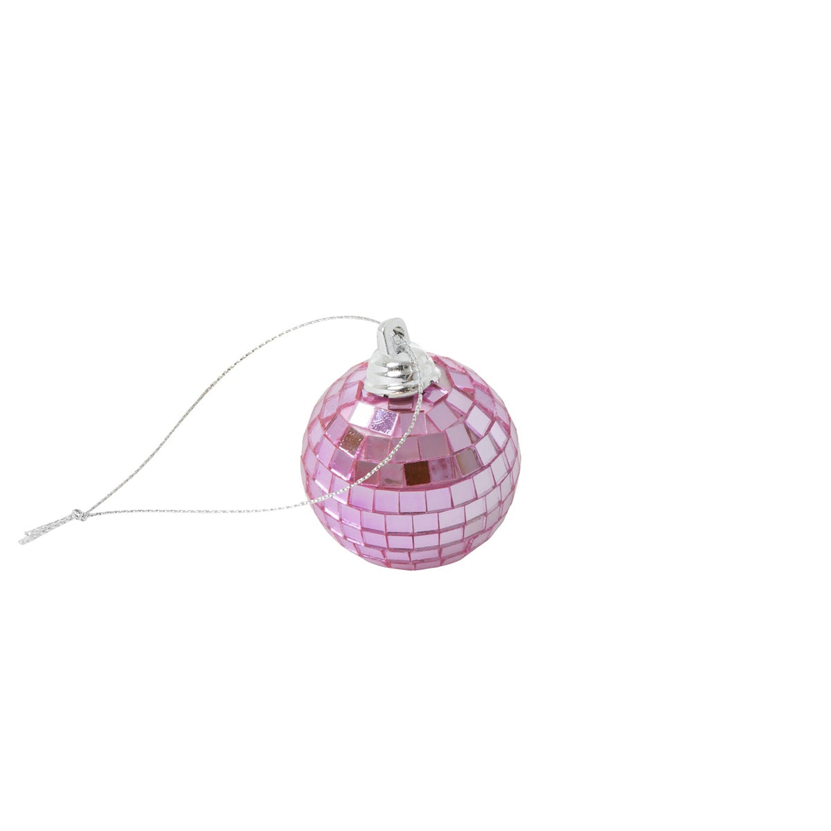 Mini-Discokugle i lyserød til at hænge på juletræet eller pynte i hjemmet året rundt · Niedziella & Friends