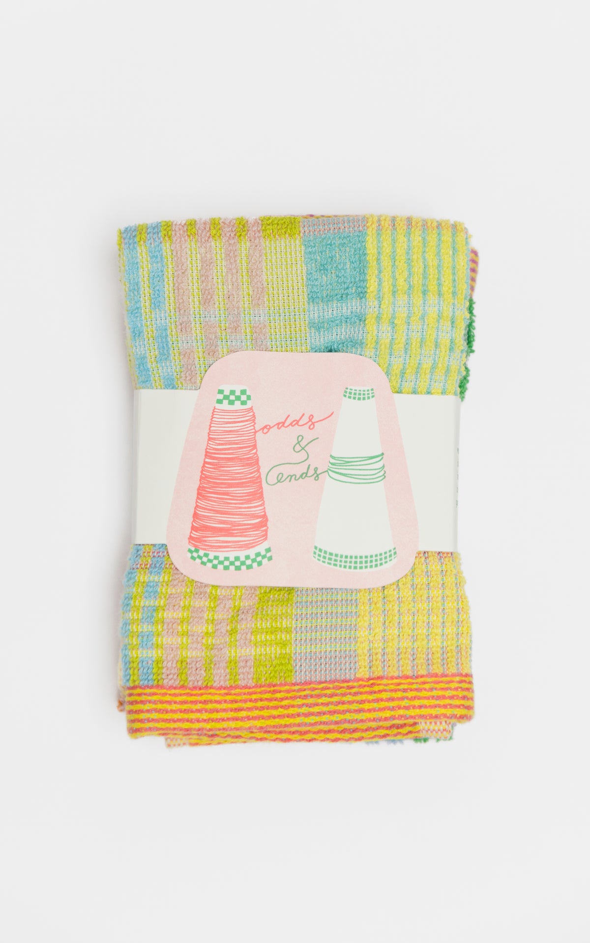 Multi-Klude med strålende pastel-tern · Lavet af garnrester fra tekstilindustrien · Designer af Foekje Fleur hos Niedziella & Friends