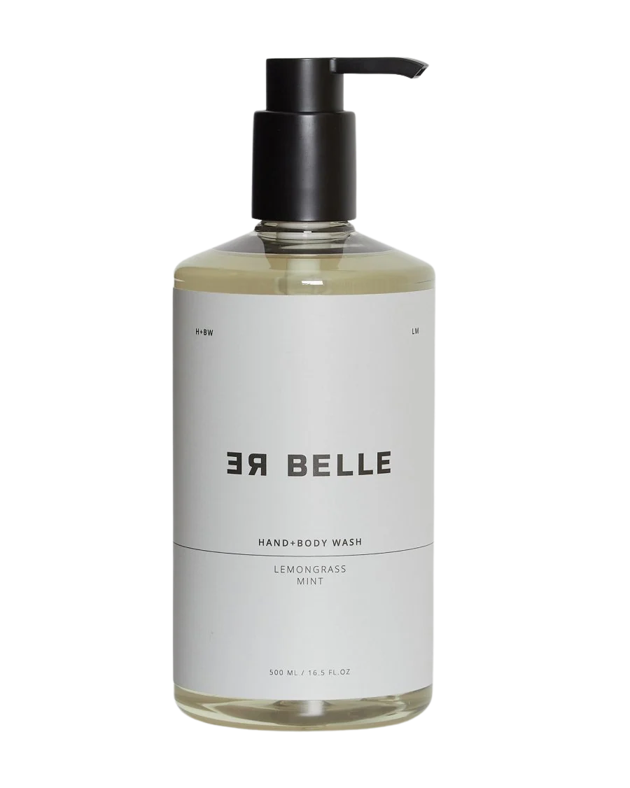 Hand & Body Wash med lemongrass og mint fra Rebelle Copenhagen · Køb hos Niedziella & Friends