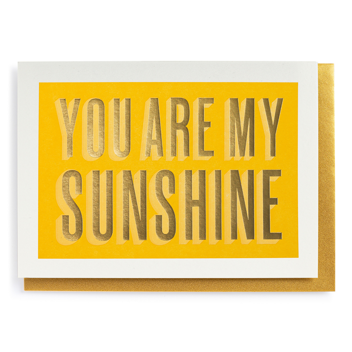 You Are My Sunshine • kort