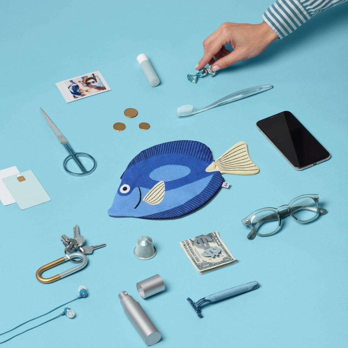 Kosmetikpung · Penalhus · Fiskepung · Surgeon-fisk fra Don Fisher · Niedziella & Friends