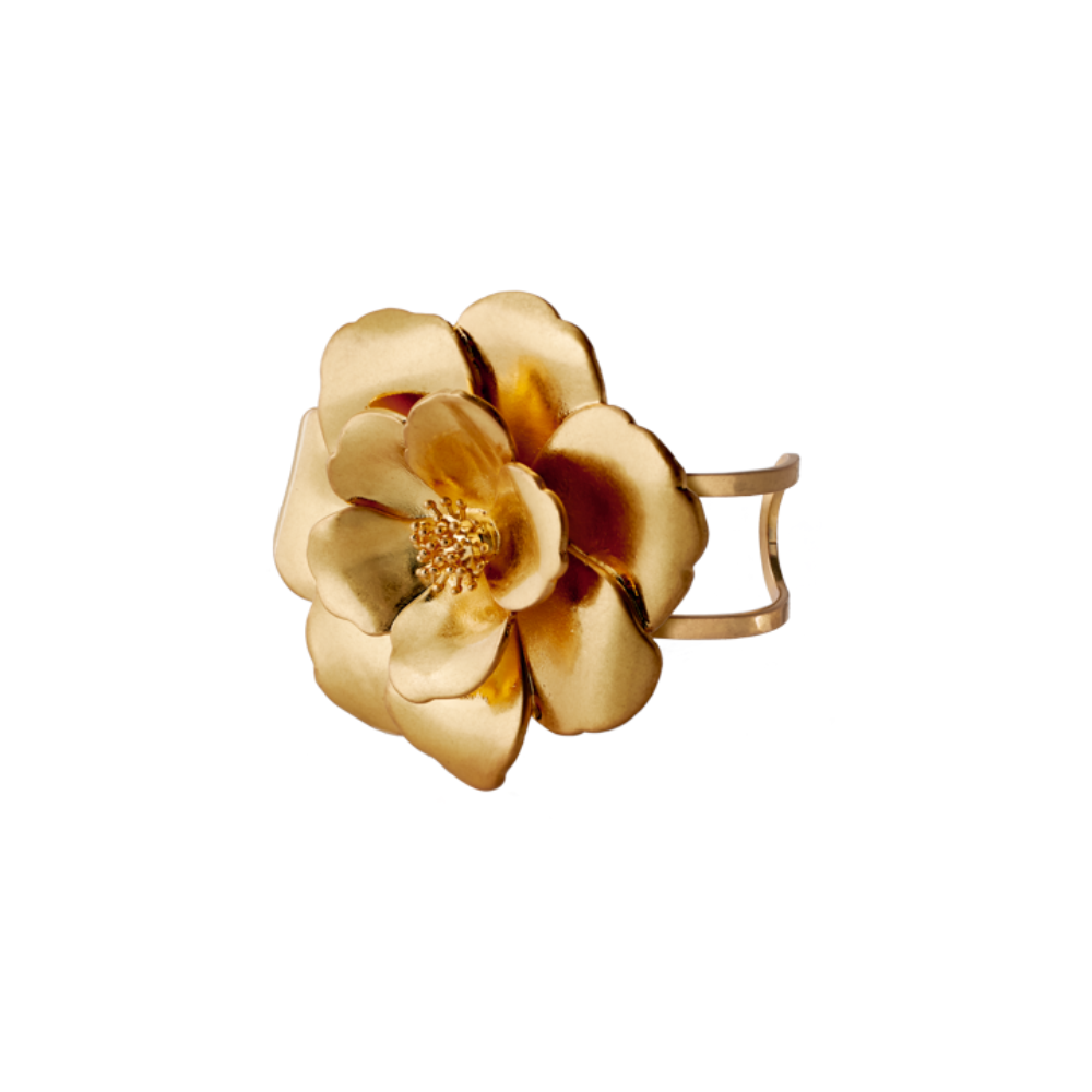 Peony · armbånd i forgyldt messing  fra Bangle Up · Niedziella & Friends