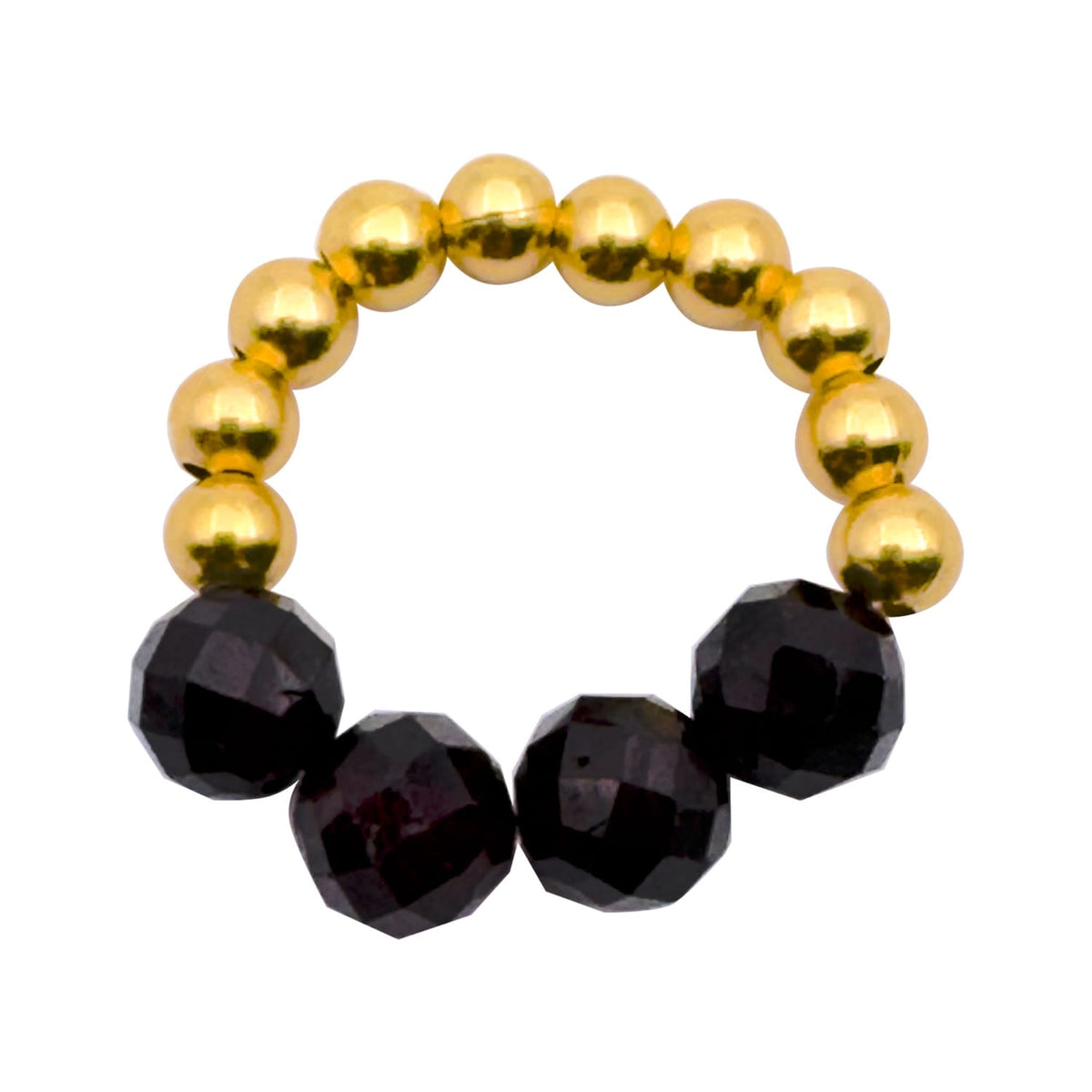 Håndlavet fingerring · Bo I farven garnet fra IBU Jewels · hos Niedziella & Friends