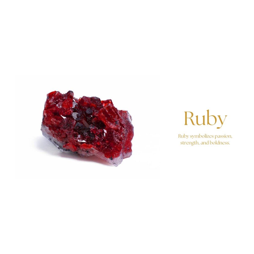 Halskæde · Necklace Bar · ruby