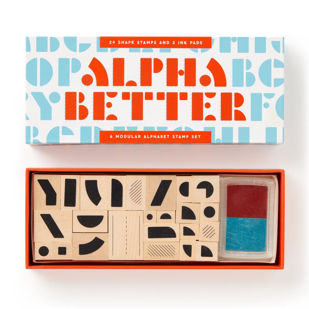 Alpha Better • æske med stempler
