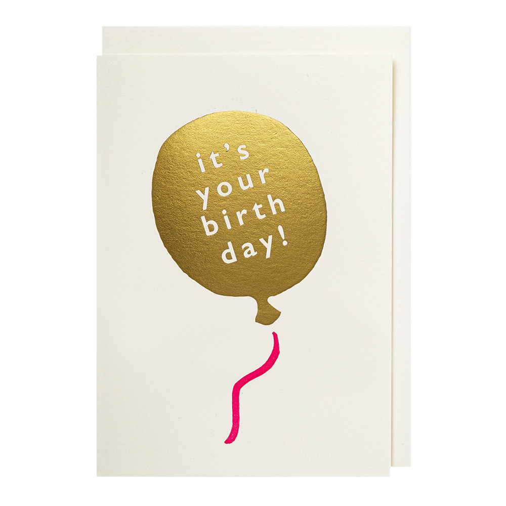 It's Your Birthday • kort