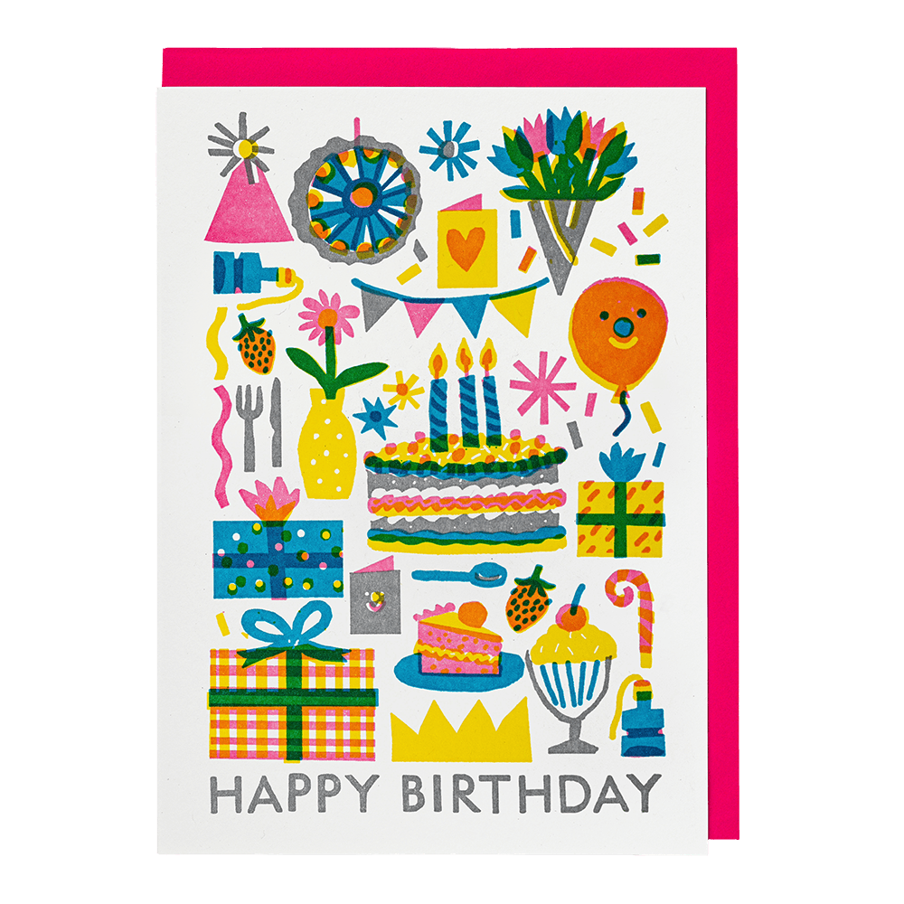 Birthday Pattern • kort