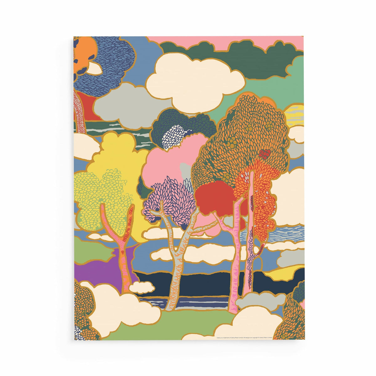 Puslespil på 500 brikker med den populære illustration Prospect Road fra Liberty of London · Indpakket som en bog · Niedziella & Friends