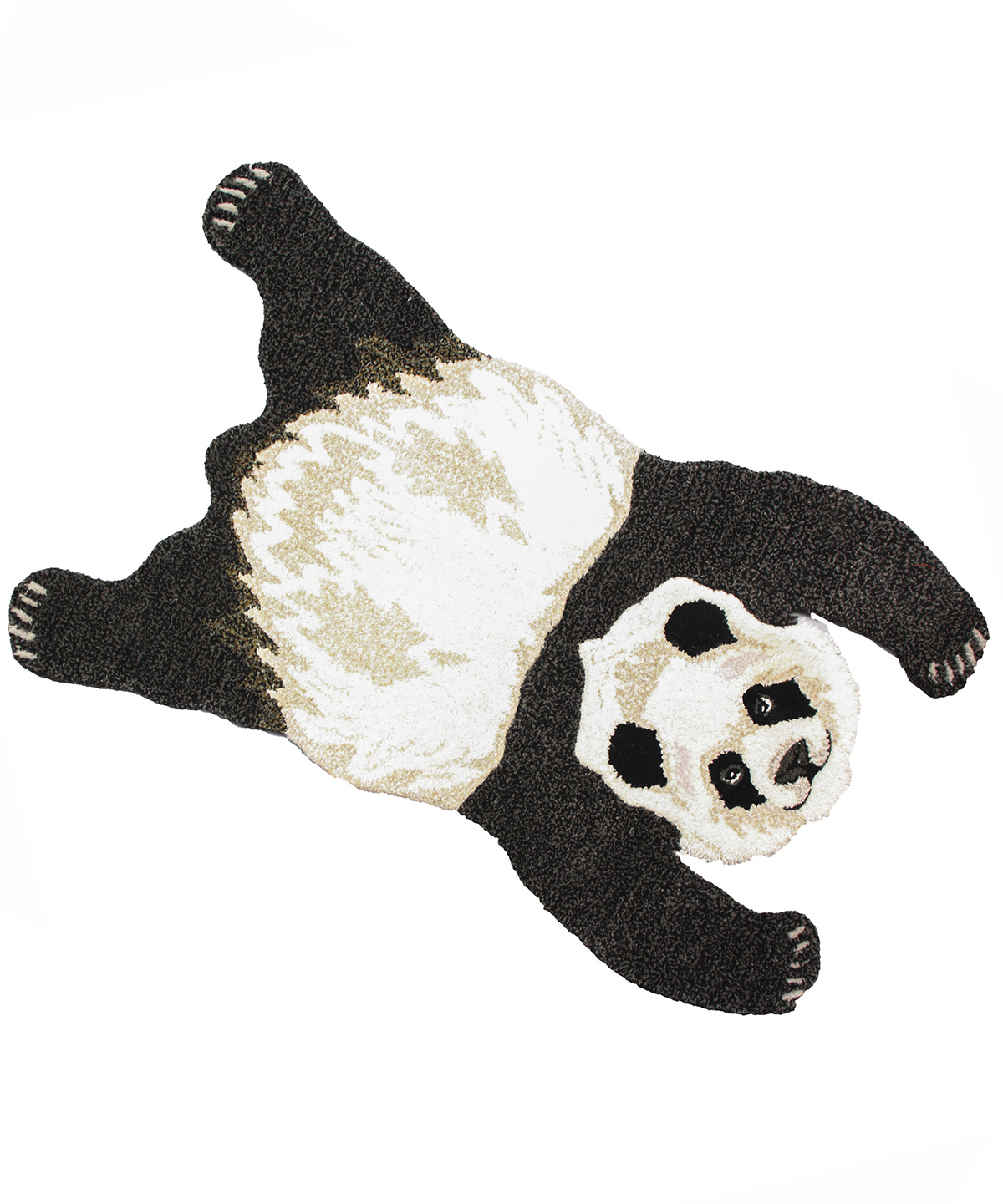 Håndlavet tæppe i uld | Tapis Amis · Stor panda fra Doing Goods | Niedziella & Friends (4321058521165)