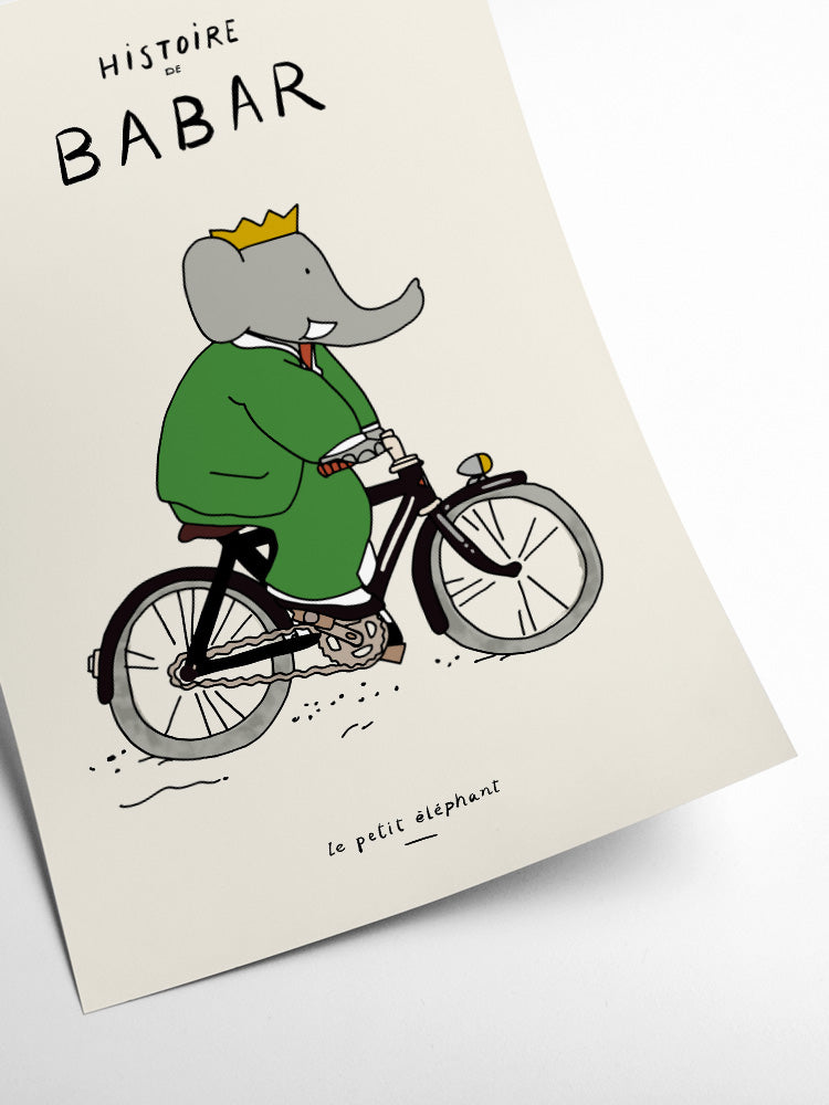 Print til børneværelset med Barbar den lille elefant · Niedziella & Friends (7025500127386)