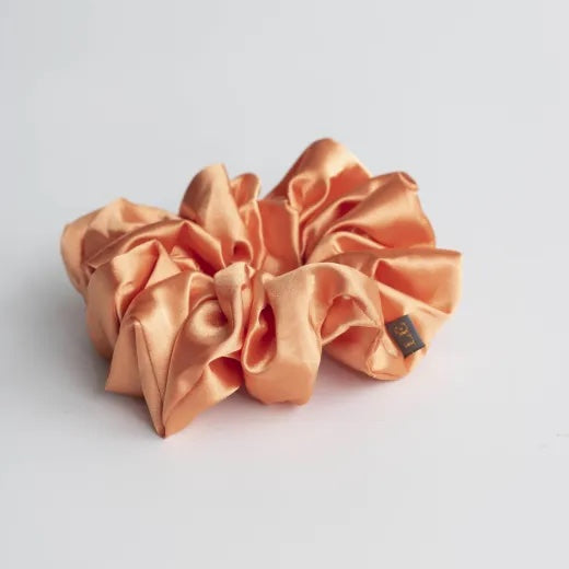 Silk Mega scrunchie · orange · fra Lemosch · Niedziella & Friends 