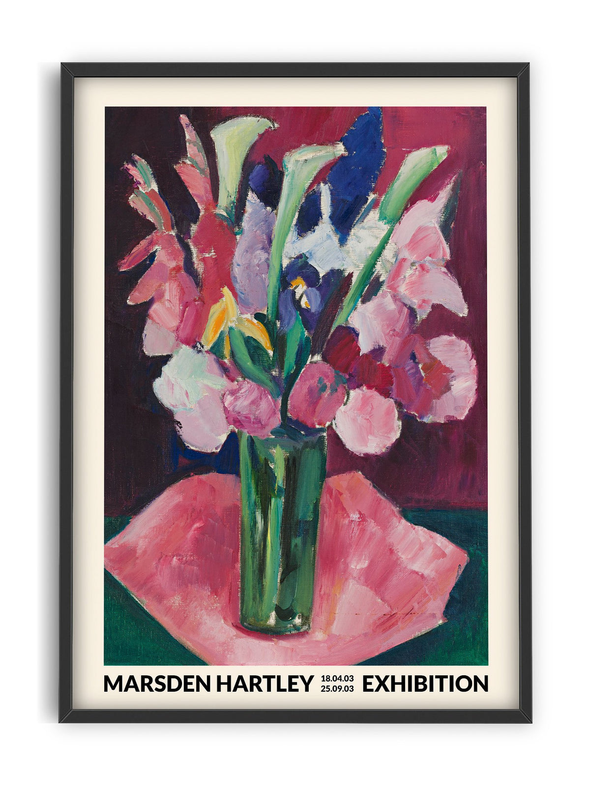 Print med blomster i smukke farver til gallerivæggen · Niedziella & Friends (6652258779290)