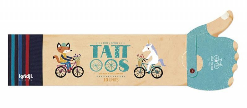 Børne-tattoveringer • cykler (7096445894810)