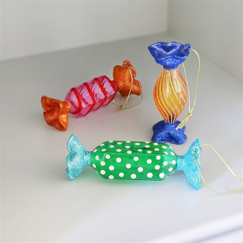 Bolche-julekugle i glas fra &Klevering · Niedziella & Friends (7877078352100)