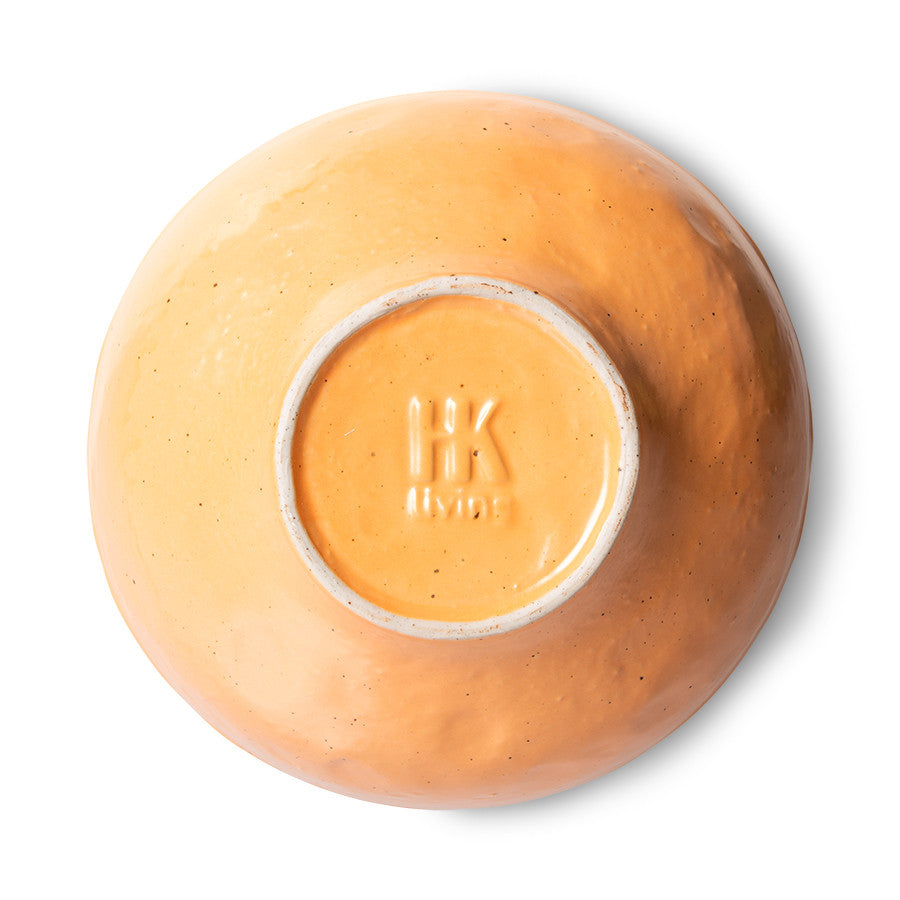 Orange keramikskål fra HK Living · Niedziella & Friends (7809854898404)