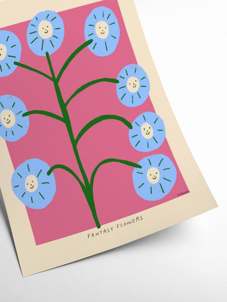Print med blomster i smukke farver til gallerivæggen · Niedziella & Friends (7028062191770)