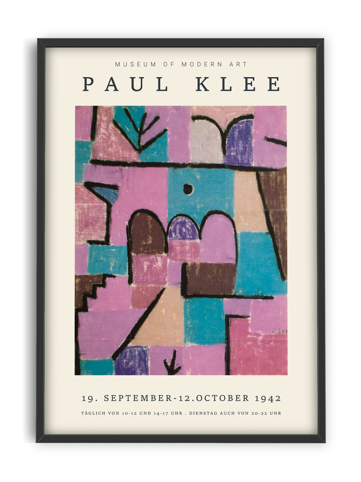 Grafisk kunstprint til  gallerivæggen · Paul Klee · Niedziella & Friends (6652347711642)