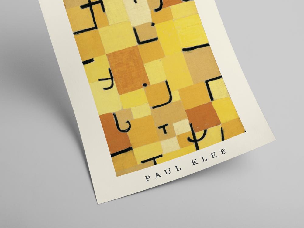 Grafisk kunstprint til  gallerivæggen · Paul Klee · Niedziella & Friends (6057566994586)