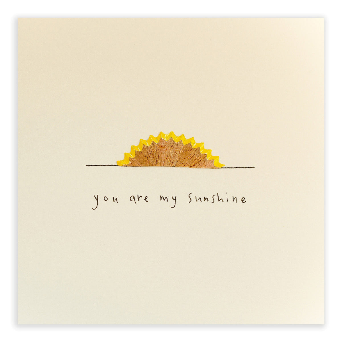 Pencil Shavings Card • My Sunshine (10947204110)