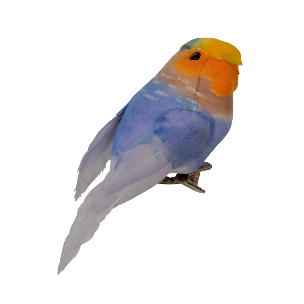 Deko-fugl på klip i blå · Påskepynt fra Rice · Niedziella & Friends (8354657239385)