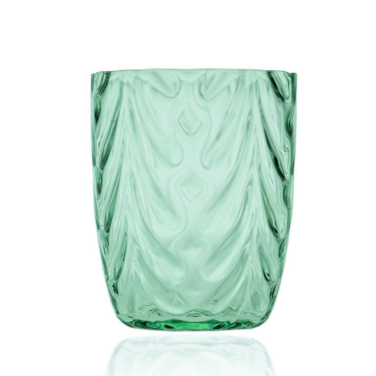 Grønt vandglas i krystal · Wave fra Anna von Lipa · Niedziella & Friends (7926638248164)