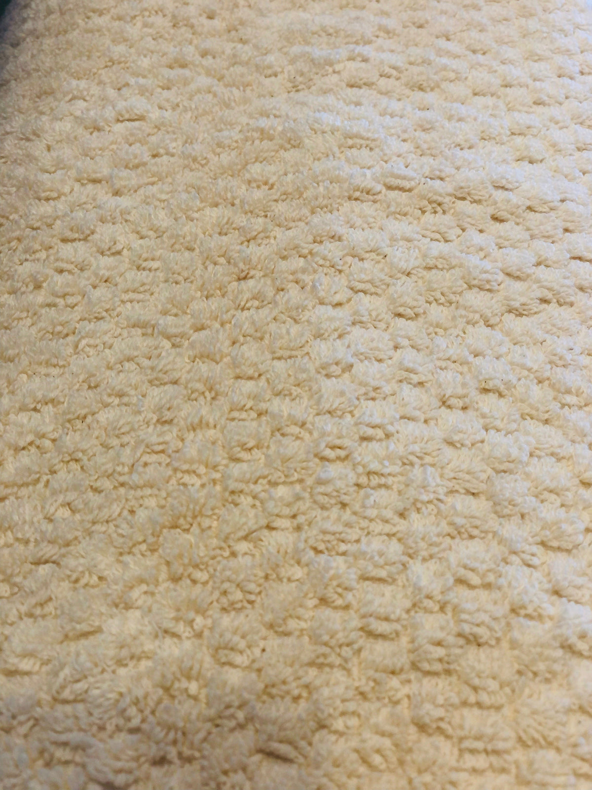 Badehåndklæde i bomuld fra Algan · farve creme · produceret i Tyrkiet · Niedziella & Friends (6842167951514)