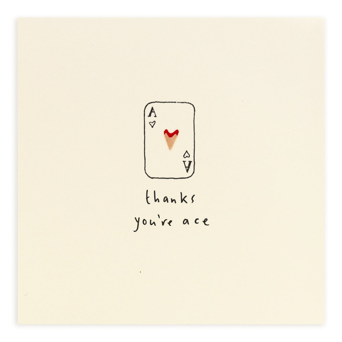 Pencil Shavings Card • You're Ace (5295153086618)