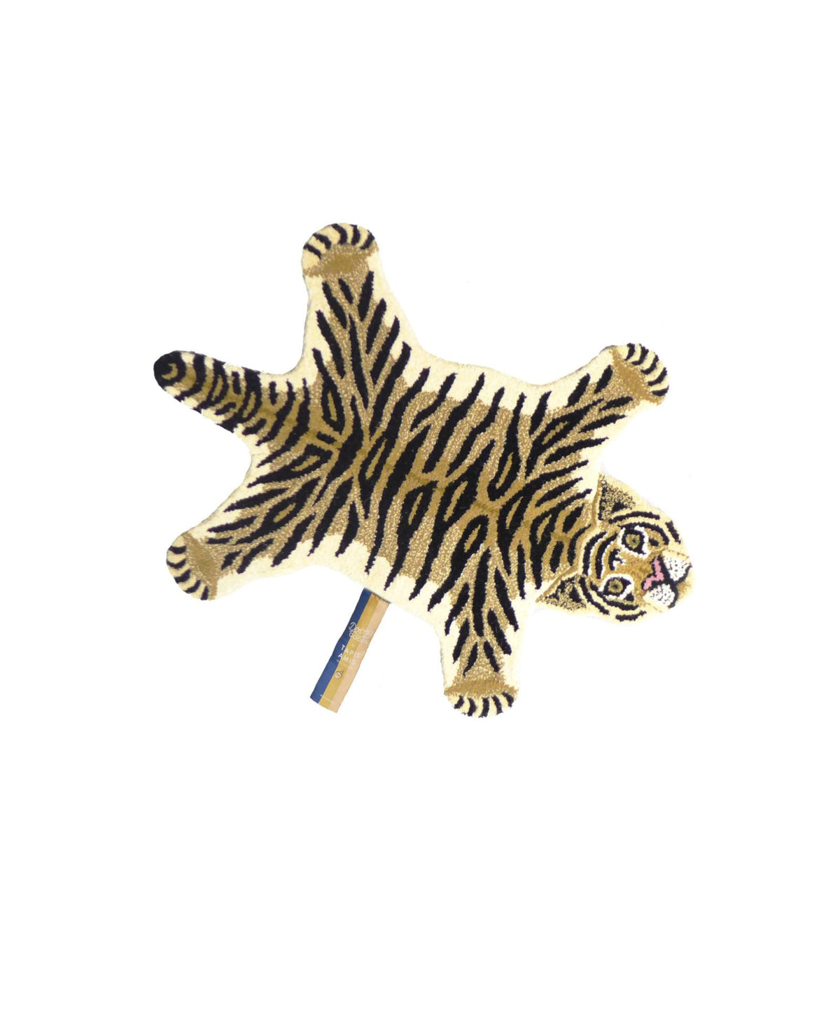 Håndlavet tæppe i uld | Tapis Amis · Lille tiger fra Doing Goods | Niedziella & Friends (4743352254599)