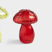 Rød svampe-vase i glas fra &Kleveirng Amsterdam · Niedziella & Friends (7014239207578)