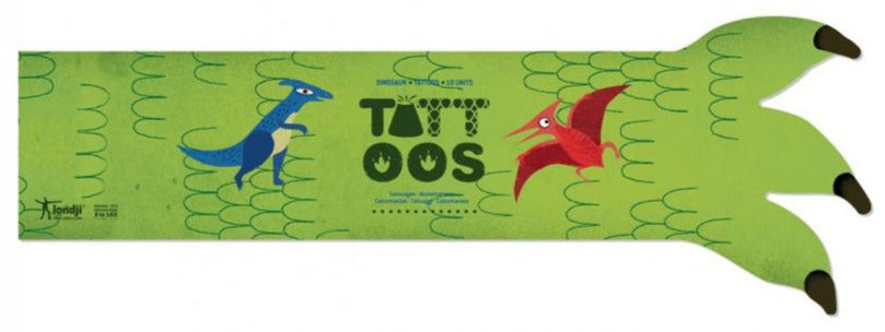 Børne-tattoveringer • dinosaurer (5351696564378)